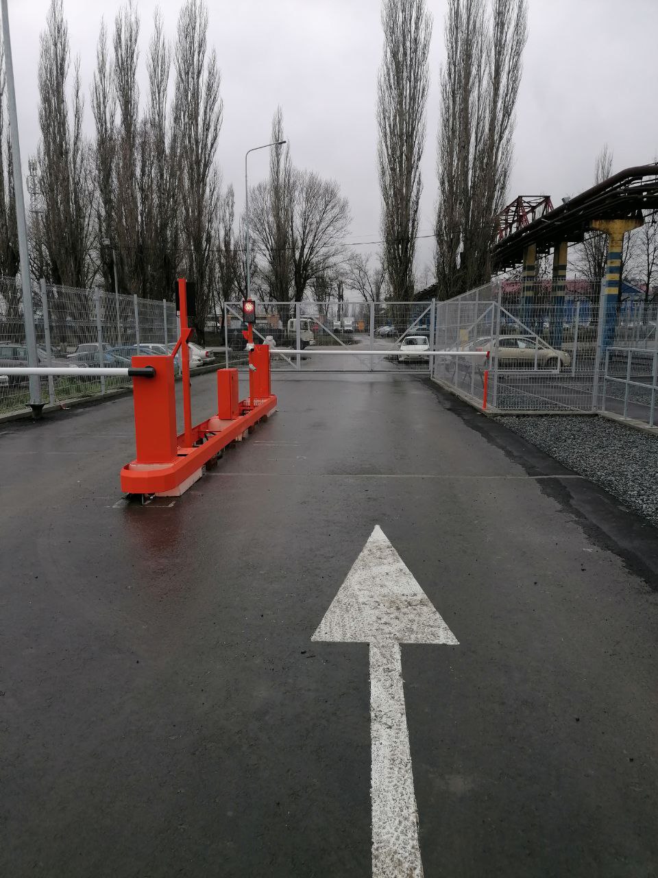 проезд по ГРНЗ Trassir